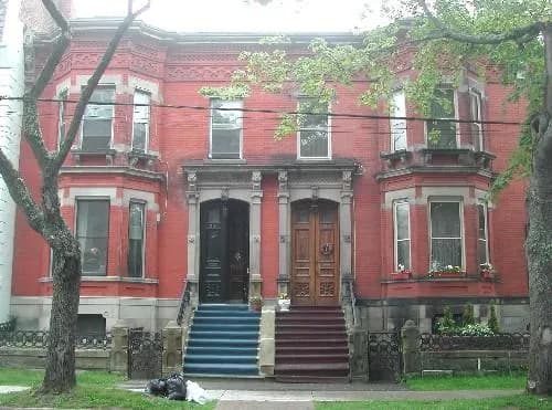This photograph is a contextual view of the building on Germain Street, 2005.; City of Saint John